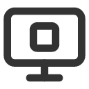 иконка monitor stop, monitor, монитор, stop, стоп