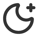 иконка moon star, moon, луна, star, звезда