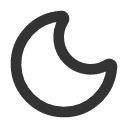 иконки moon, луна