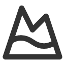 иконка mountain snow, mountain, байк, snow, погода