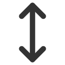 иконка move vertical, move, курсор, vertical