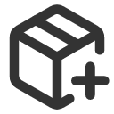 иконки package plus, package, plus, плюс