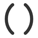 иконки parentheses