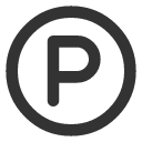иконки parking circle, parking, circle