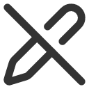 иконки pen off, pen, ручка, off