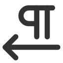 иконки pilcrow left, pilcrow, left, стрелка