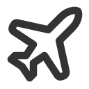 иконки plane, самолет