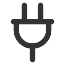 иконка plug 2, plug, штекер