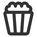 иконки popcorn, попкорн