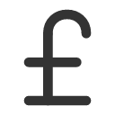 иконки pound sterling, pound, фунт, sterling