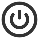 иконка power circle, power, питание, circle