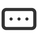 иконки rectangle ellipsis, rectangle, ellipsis