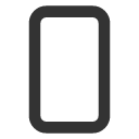 иконка rectangle vertical, rectangle, vertical