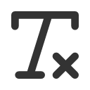 иконка remove formatting, remove, убрать, formatting