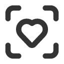 иконки scan heart, scan, heart, сердце