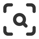 иконка scan search, scan, search, поиск