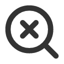 иконка search x, search, поиск