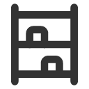 иконки shelving unit, shelving, unit
