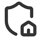 иконка shield house, shield, щит, house, дом