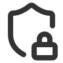 иконка shield lock, shield, щит, lock, замок