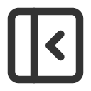иконка sidebar close, sidebar, монитор, close, закрыть