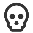 иконка skull, череп