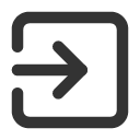 иконки square arrow right enter, square, arrow, стрелка, right, enter