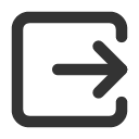 иконки square arrow right exit, square, arrow, стрелка, right, exit, выход