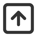 иконки square arrow up, square, arrow, стрелка, up, стрелка вверх