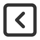 иконки square chevron left, square, chevron, left, стрелка
