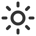 иконки sun, солнце