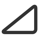 иконка triangle right, triangle, треугольник, right, стрелка