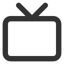 иконка tv, телевизор