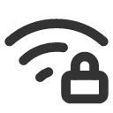 иконка wifi lock, wifi, lock, замок