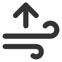 иконка wind arrow up, wind, ветер, arrow, стрелка, up, стрелка вверх