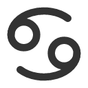 иконки zodiac cancer, zodiac, cancer, рак