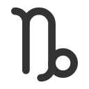 иконка zodiac capricorn, zodiac, capricorn, козерог