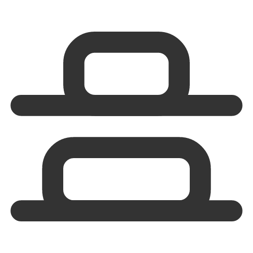 иконка align vertical distribute end, align, vertical, distribute, end,