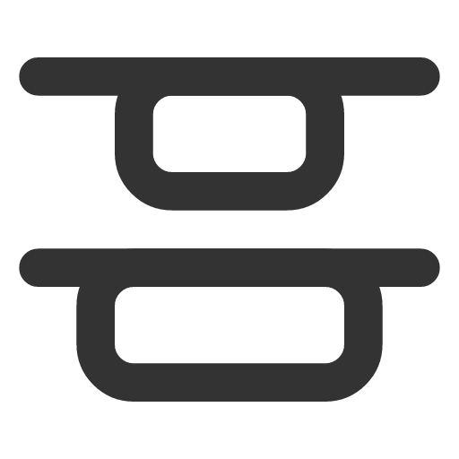 иконка align, vertical, distribute, start, старт,