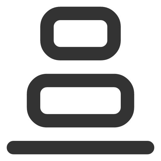 иконка align vertical justify end, align, vertical, justify, end,