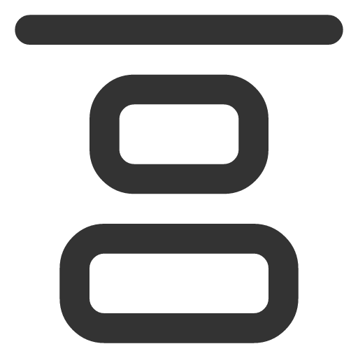 иконка align vertical justify start, align, vertical, justify, start, старт,