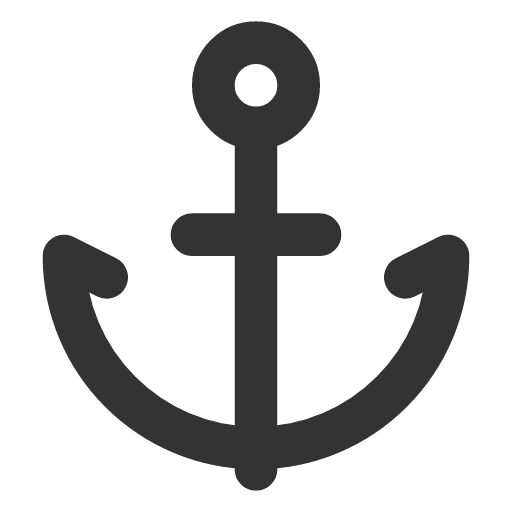 иконка anchor, якорь,