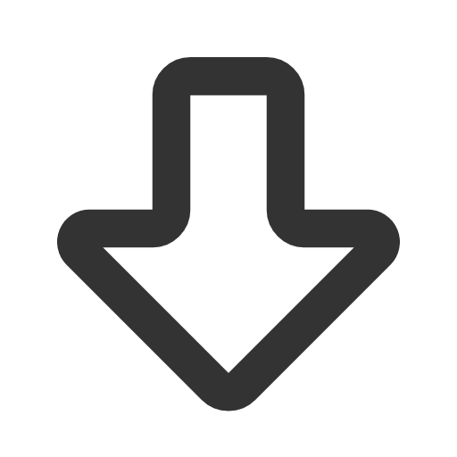 иконка arrow big down, arrow, стрелка, big, down,