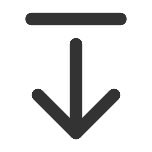 иконка arrow down from, arrow, стрелка, down, from,