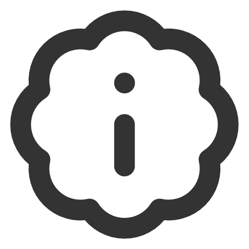 иконка badge info, badge, бейдж, info, информация,