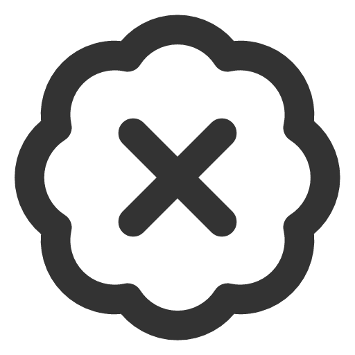 иконка badge x, badge, бейдж,