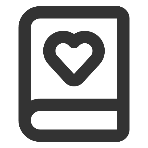 иконка book heart, book, книга, heart, сердце,