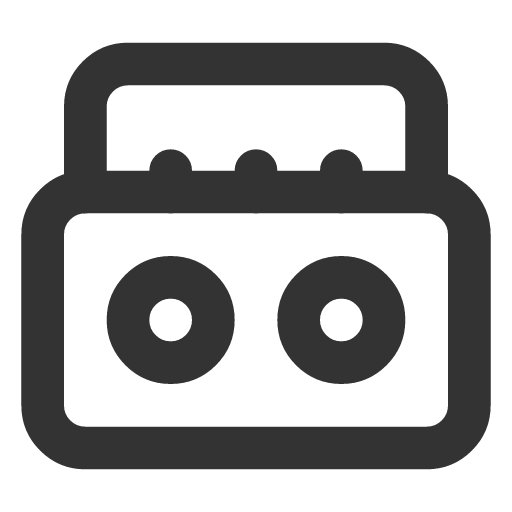 иконка boom box, boom, box, коробка,