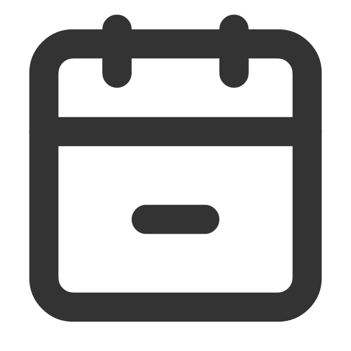 иконка calendar minus 2, calendar, календарь, minus, минус,