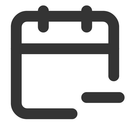 иконка calendar minus, calendar, календарь, minus, минус,
